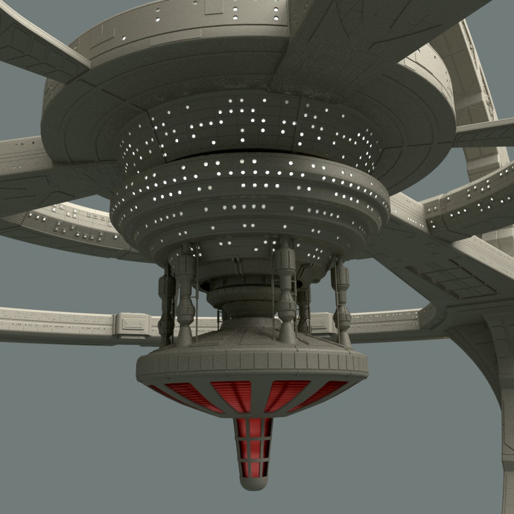 Deep Space Nine (High Poly) preview image 4